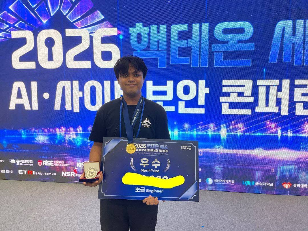 Bangladeshi Cybersecurity Talent Mihir Bormon Earns Global Recognition in Saudi Arabia and South Korea